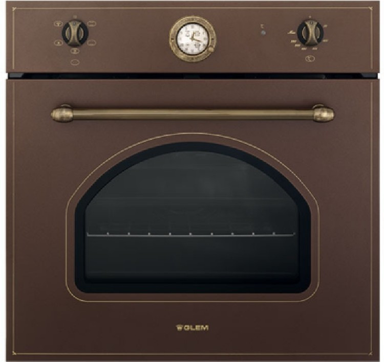 Духовой шкаф GLEM GFN54RM/GTPR645HRM коричневый, фото 1