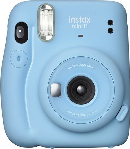 Фотокамера моментальной печати Fujifilm Instax Mini 11 голубой - фото 1 - id-p97107365