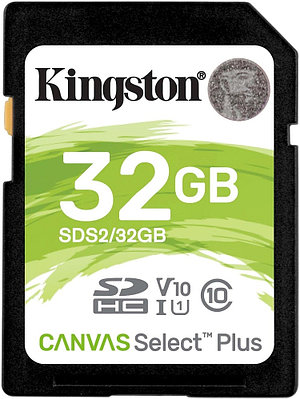 Карта памяти Kingston Canvas Select Plus SDS2 32GB