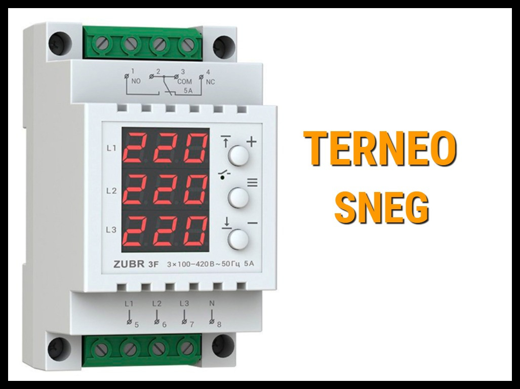 Наружный терморегулятор Terneo SNEG - фото 1 - id-p97111407