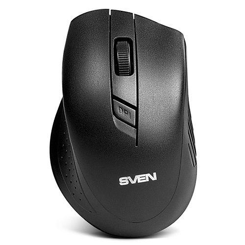Беспроводная мышь Sven RX-325 SV-03200325WB черная, фото 1
