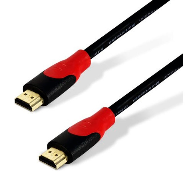 Кабель HDMI-HDMI Ship SH6016-3B ВОХ черный-красный