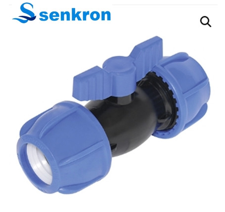 Кран компрессионный 32  Senkron