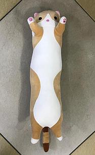 Игрушка мягкая Кот сосиска батон 48 см