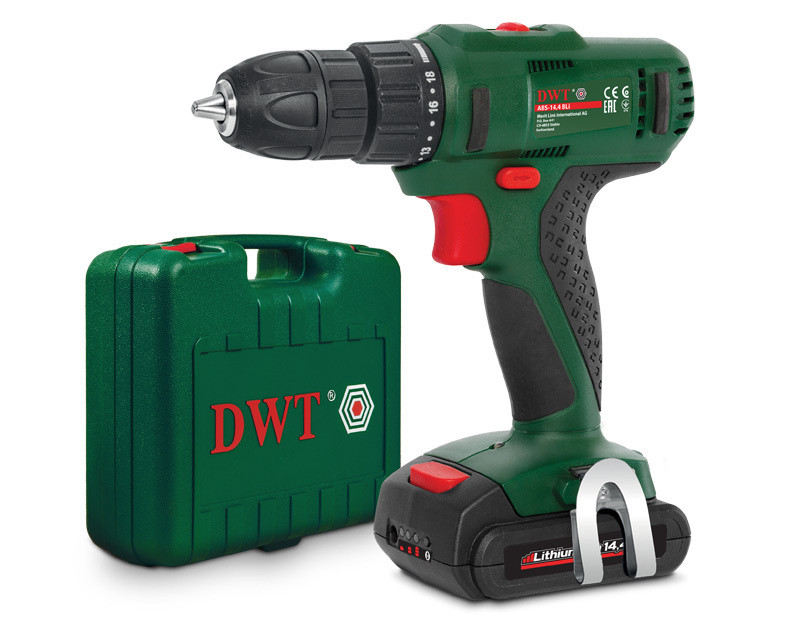 Аккумуляторный шуруповерт DWT ABS-14,4 Bli-2 BMC