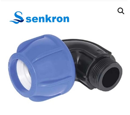 Отвод компрессионный 20*3/4 НР  Senkron