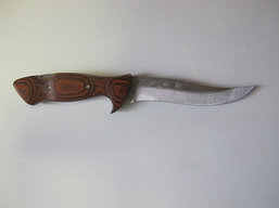 Набор топор,пила, 2 ножа в камуфляжном чехле, фото 2