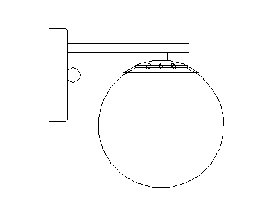 Бра 52047 1xE27 CHROME(TEKAVIZE)1sht