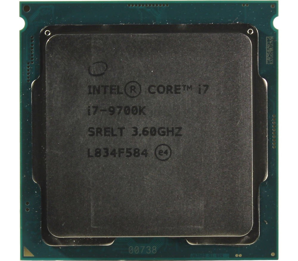 Процессор Intel Core i7 9700K, 3.6GHz/LGA-1151/14nm/Coffee Lake/12 Mb L3 Cache/IntelUHD630/EM64T/OEM - фото 1 - id-p97125684