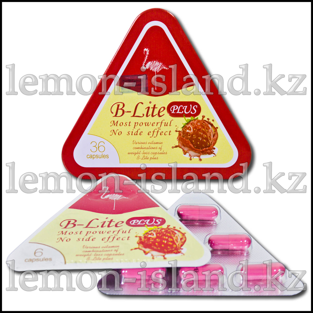 Жаңа қаптамадағы "Билайт Плюс" (B-lite Plus) салмақты азайтуға арналған капсулалар, фото 1