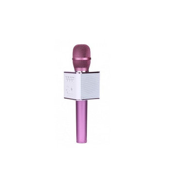 Караоке-микрофон для телефона SOUND WAVE Q9 (розовый)