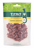 TitBit - Рыбки с лососем для кошек (Мягкие снеки) 50 гр.