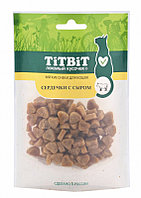 TitBit - Сердечки с сыром для кошек (Мягкие снеки) 50 гр.
