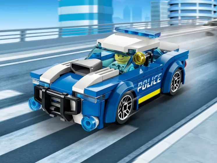 LEGO City 60312 Полицейская машина, конструктор ЛЕГО