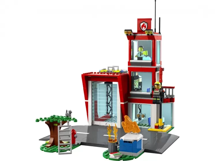 LEGO City 60320 Пожарная часть, конструктор ЛЕГО - фото 7 - id-p97129487