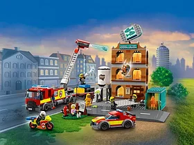 LEGO City 60321  Пожарная команда, конструктор ЛЕГО