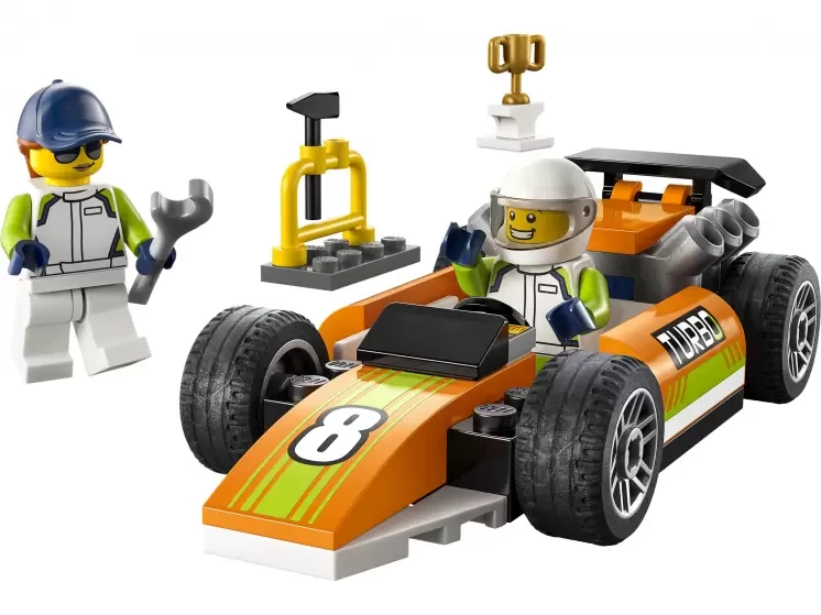 LEGO City 60322 Гоночный автомобиль, конструктор ЛЕГО - фото 4 - id-p97129504