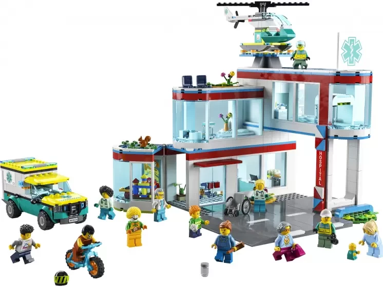 LEGO City 60330 Больница, конструктор ЛЕГО - фото 4 - id-p97129745