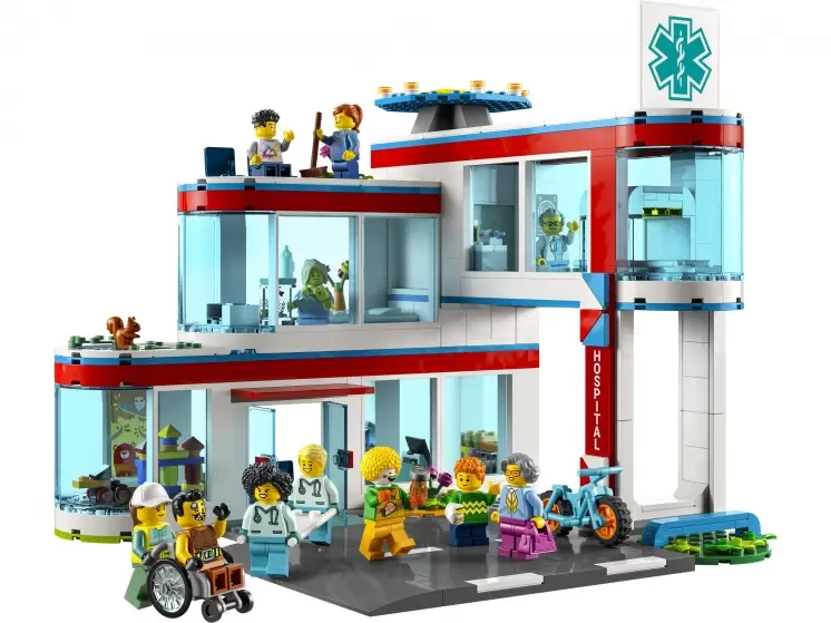 LEGO City 60330 Больница, конструктор ЛЕГО - фото 6 - id-p97129745