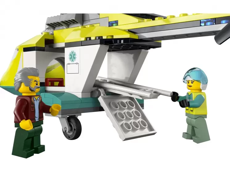 LEGO City 60343 Грузовик для спасательного вертолёта, конструктор ЛЕГО - фото 8 - id-p97129757