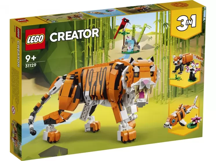 LEGO Creator 31129 Величественный тигр, конструктор ЛЕГО - фото 2 - id-p97129833