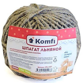 Шпагат льняной 100м 1250 текс Komfi/40