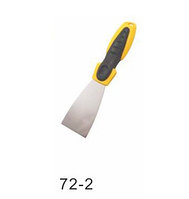 Шпатель-лопатка 50 мм для штукатурки с резиновой ручкой из нержавеющей стали