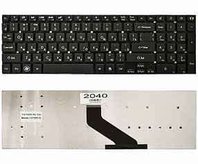 Клавиатура для ноутбука Gateway NV55, RU, черная
