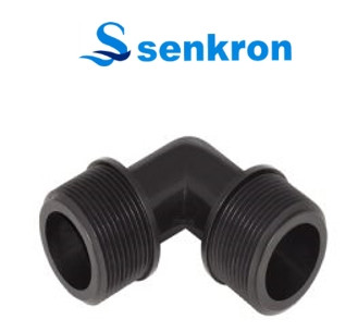 Отвод с наружной резьбой 1"  (25) Senkron