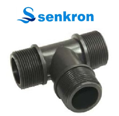 Тройник с наружной резьбой 1 1/4" (32) Senkron