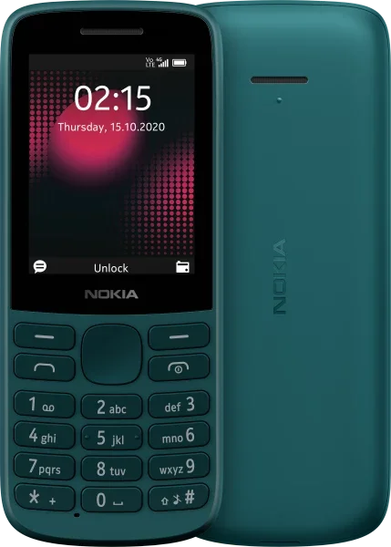Nokia TA-1272 телефон NOKIA 215 4G, 64 MB/128 MB синий купить в Алматы по  низкой цене