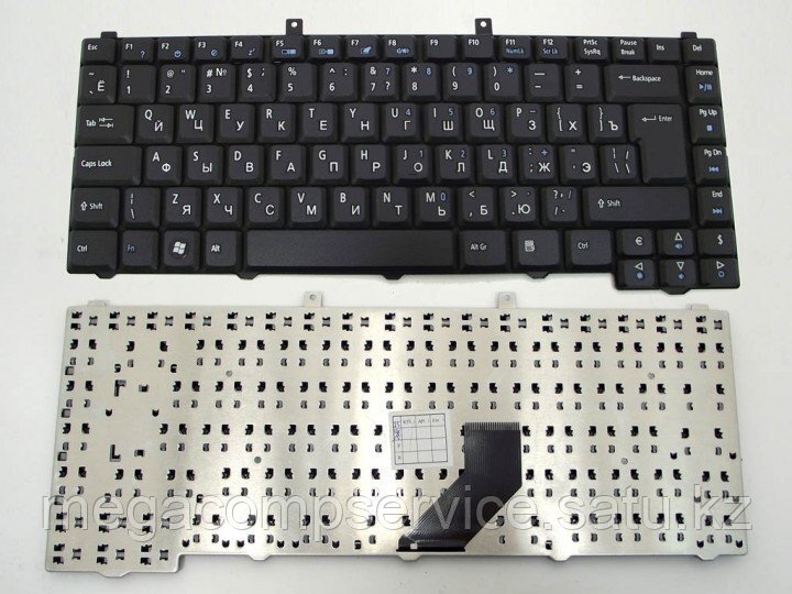 Клавиатура для ноутбука Acer Aspire 5100/ 3100/ 3600/ 5110/ 3100/ 5110, RU, черная