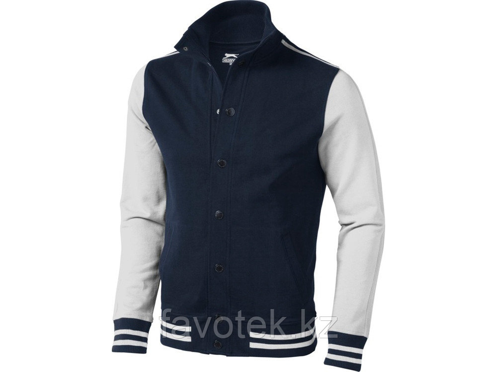 Толстовка Varsity, темно-синий/натуральный белый