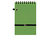 Блокнот B7 Toledo S, зеленый + ручка шариковая Pianta из пшеничной соломы, зеленый, фото 5