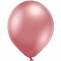 Шар латексный 14', хром Glossy, розовый, набор 50 шт.