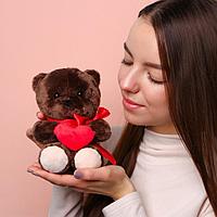 Мягкая игрушка 'Ted с сердечком', мишка, 25 см