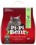 Pi Pi Bent 5кг (12л) СЕНСАЦИЯ СВЕЖЕСТИ наполнитель комкующийся для туалета кошек - фото 1 - id-p75659676