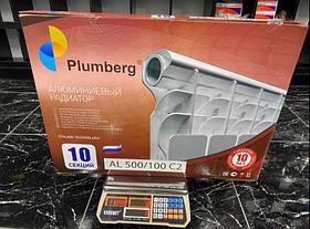 Алюминиевый радиатор Plumberg 500/100