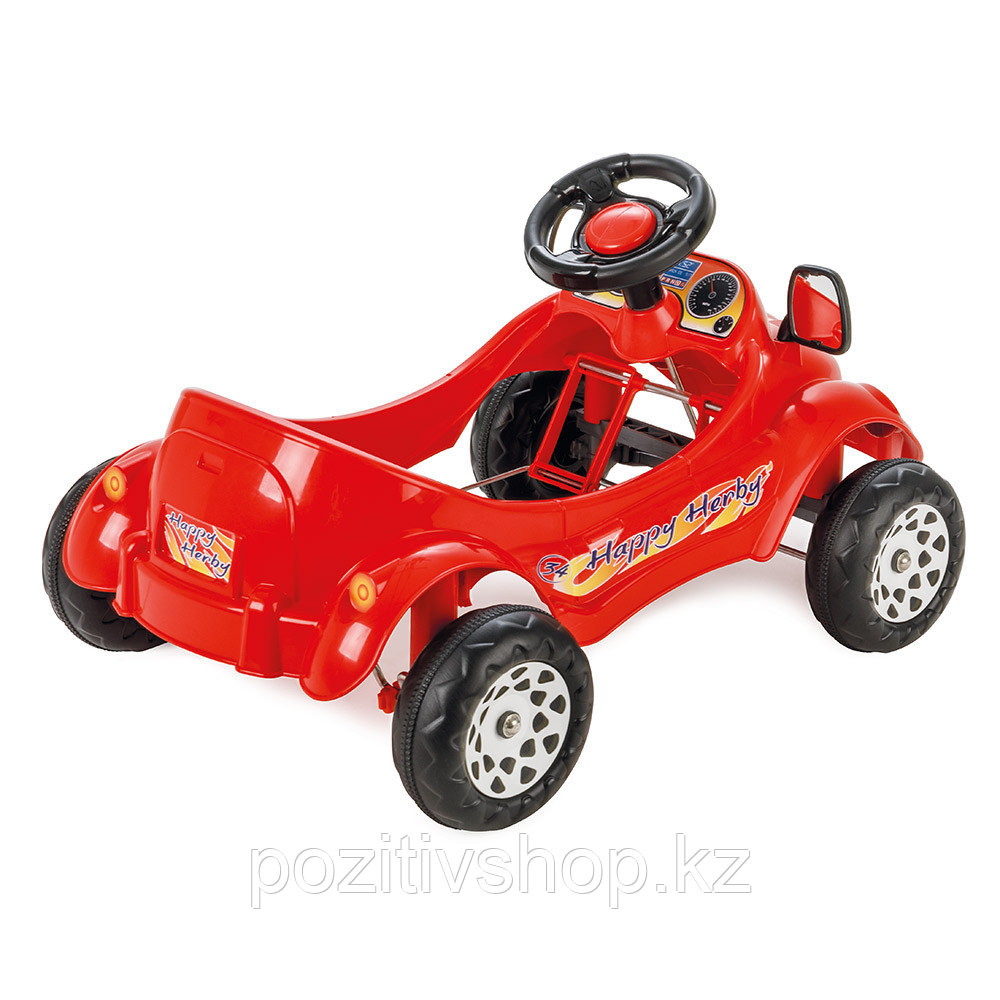 Педальная машина Pilsan Herby Красный - фото 2 - id-p97199411