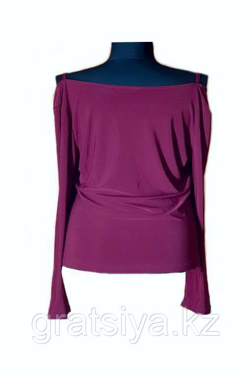 Женская Нарядная Трикотажная Блуза 46-48 размера - фото 2 - id-p97201243
