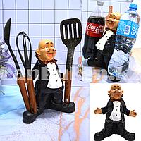 Подставка кухонная керамическая Официант держатель для 2-х бутылок