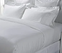 Гладкое постельное белье без полосок, двуспальный комплект