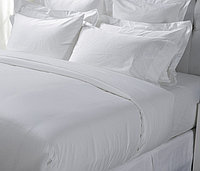 Гладкое постельное белье сатин, без полос, комплект полуторка