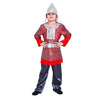 Карнавальный костюм "Богатырь", р-р 30, рост 116-122 см