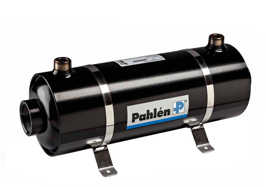 Теплообменник Pahlen Hi-Flow HF28 для бассейна (28 кВт, горизонтальный) - фото 2 - id-p97213455