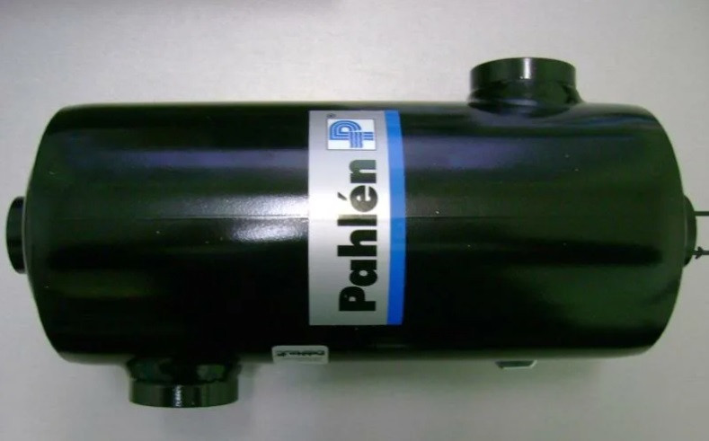 Теплообменник из нержавеющей стали Pahlen Maxi-Flo MF400 для бассейна (120 кВт, вертикальный) - фото 4 - id-p97213531