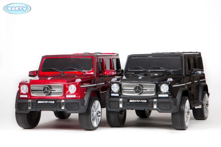 Электромобиль Barty Mercedes-Benz G65 AMG 12V/7AH (G65 AMG черный-глянец) - фото 6 - id-p97213874