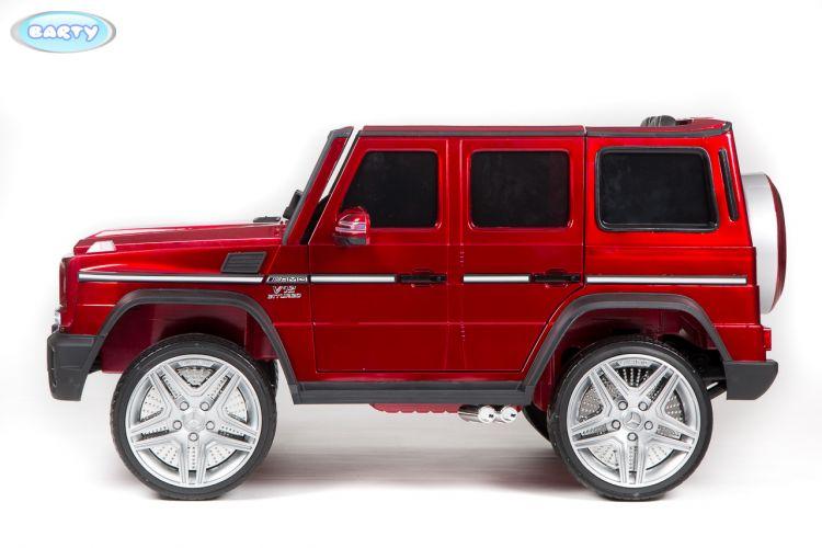 Электромобиль Barty Mercedes-Benz G65 AMG 12V/7AH (G65 AMG черный-глянец) - фото 7 - id-p97213874