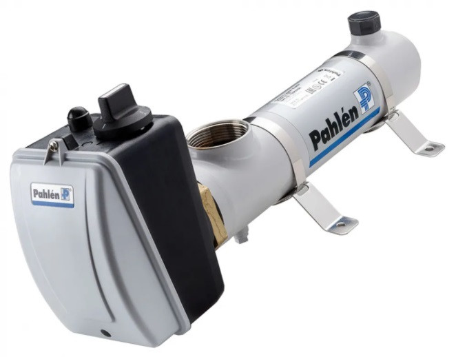 Электронагреватель пластиковый Pahlen Compact 12 для бассейна (12 кВт, датчик давления, защита от перегрева) - фото 3 - id-p97216464
