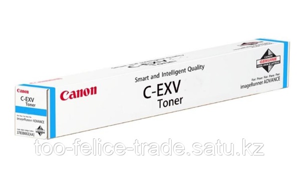 Тонер Canon CEXV51 Cyan (0482C002)